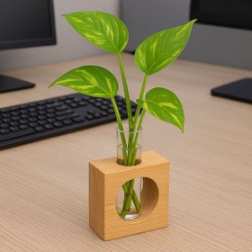 تصویر گلجا چوبی کد F100 