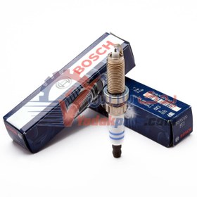 تصویر شمع خودرو بوش مدل 8165 ZR5TPP330 دوبل پلاتینیوم (اصلی) Bosch 8165 ZR5TPP330 Platinium Spark Plug