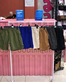 تصویر شورتک جنیفری - آبی کاربنی 