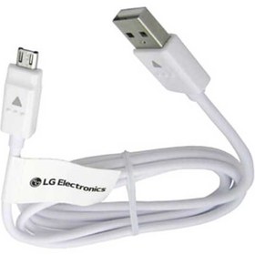 تصویر کابل شارژر میکرو LG - سفید ا LG cable micro LG cable micro