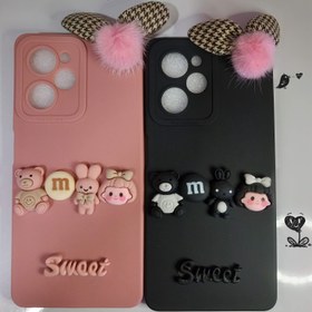 تصویر قاب عروسکی فانتزی A14,A24,54,A34,S04,Not11pro,pocox5pro - A24 Fancy doll phone case