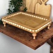 تصویر رایزر چوبی مهره دار 3 سایز 