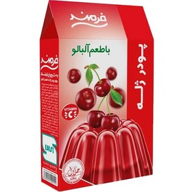 تصویر پودر ژله آلبالو فرمند 