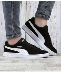 تصویر Puma Smash V2 مشکی سفید 