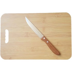 تصویر تخته گوشت مدل W20 - شکلاتی 