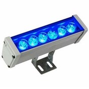 تصویر وال واشر 6 وات 20 سانتي متر آبي+قرمز (E.L.C) 