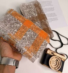 تصویر شال بافت ساده پشمی ۳۹۹۵ 