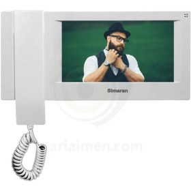 تصویر آیفون تصویری سیماران مدل HS-73/M200 a-Smart Wall Pad -LCD TFT-HS-73-M200