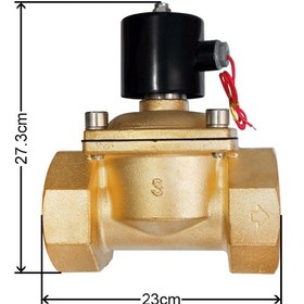 تصویر شیر برقی آب 3 اینچ 