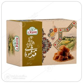 تصویر قند قهوه ای رسول 500 گرم |