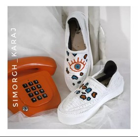 تصویر گیوه کد 41 طرح چشم و سنگ 