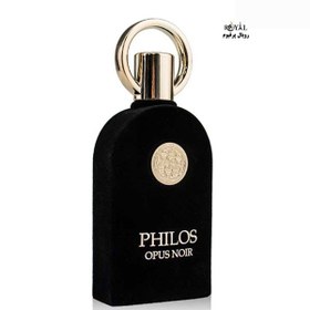 تصویر ادکلن زنانه/مردانه الحمبرا فیلوس اوپوس نویر 100ml ا Alhambra Filos Opus Noir women's/men's cologne Alhambra Filos Opus Noir women's/men's cologne