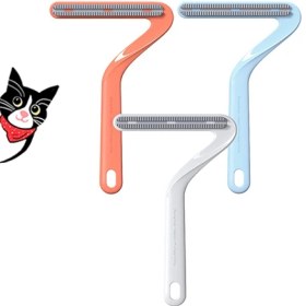 تصویر پرزگیر دائمی موی سگ و گربه با جنس پلاستیک طرح 7 – Permanent lint remover for dog and cat hair with plastic design 7 