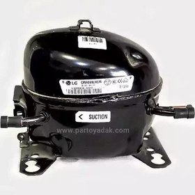 تصویر کمپرسور یخچال ال جی مدل CMA069 ظرفیت ۱/۴ HP با سیم پیچ مسی 