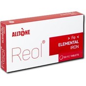 تصویر قرص رئول آهن المنتال آلتون 30 عدد Alltone Reol Elemental Iron 30 F.C Tablets