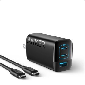 تصویر شارژر دیواری انکر 67 وات انکر مدل Anker 336 Charger - 67W A2674 ANKER 511 Nano 3