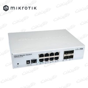 تصویر روتر گیگابیت میکروتیک مدل Mikrotik CRS112-8G-4S-IN Mikrotik CRS112-8G-4S-IN Cloud Router Switch