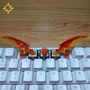 تصویر کیکپ کیبورد مکانیکال طرح ست کامل اژدها | Dragon set Keycap 
