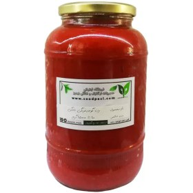 تصویر رب گوجه فرنگی خانگی طبیعی (شیشه 1500 گرم) 