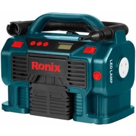 تصویر مینی کمپرسور سه کاره فندکی و برق شهری رونیکس مدل RH-4261 Ronix RH-4261mini compressor