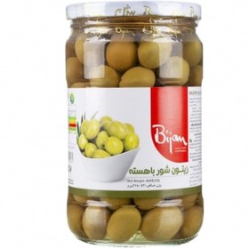 تصویر زیتون شور بیژن 650 گرمی 