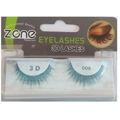 تصویر مژه جفتی 3D Zone مدل (Z-401) کد008 Zone 3D pair eyelashes model (Z-401) code 008