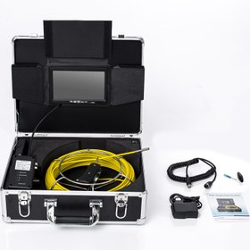 تصویر بروسكوپ لوله با دوربين قطر 6.5 ميليمتر و 20 متر كابل مدل TP9200 Endoscope Inspection Camera TP9200