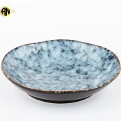 تصویر ظرف گود گرد دفرمه سرامیک کوره ای کد128(یک عددی) 