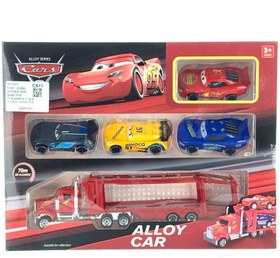 تصویر کامیون فلزی مکویین ۷ عددی 