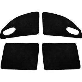 تصویر آفتابگیر شیشه خودرو پاسیکو مدل P540 مناسب برای ام وی ام X33 بسته 4 عددی | مشکی | گارانتی اصالت و سلامت فیزیکی کالا 