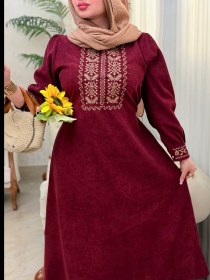 تصویر کفتان کبریتی گلدوزی 3585 