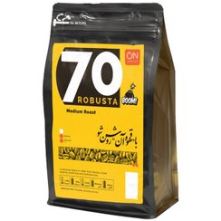 تصویر دانه قهوه 70٪ روبوستا on coffee 