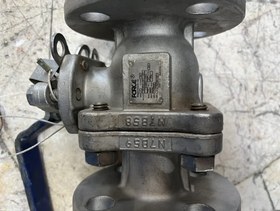 تصویر شیر توپی 1 اینچ دو تیکه کلاس 150 STEM 304 SEAT RTFE BALL CF8 BODY CF8 BALL VALVE 1" #150 BODY CF8 BALL CF8 SEAT RTFE STEM 304