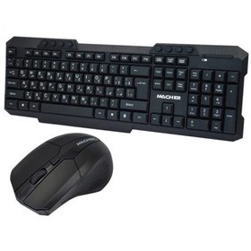 تصویر کیبورد و موس مچر مدل MR-415 MOUSE & kEYBORD MR-415 black