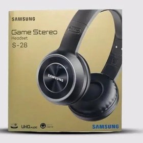 تصویر هدفون بی سیم بلوتوثی Samsung مدل S-28 Samsung Wireless headset S-28