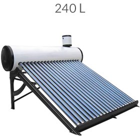 تصویر آبگرمکن خورشیدی 240 لیتر کویل دار برند آفشید Solar Water Heater 240L Afshid