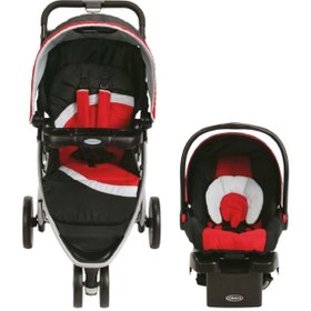 تصویر کالسکه و کریر سه چرخ گراکو GRACO Graco Stroller and Car Seat-7AZ00SCE3-1926494