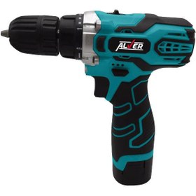 تصویر دریل پیچ گوشتی چکشی شارژی AV-2014 آلور (14 ولت) Cordless hammer screwdriver drill AV-2014 alver