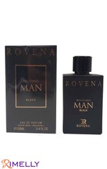 تصویر عطر ادکلن مردانه روونا بولگاری بلک من حجم 100 میل ا ROVENA Man Black Parfum for Men 100 ml Man Black