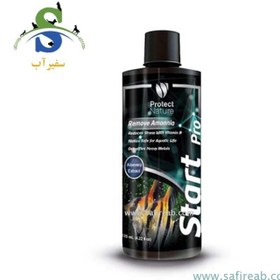 تصویر محلول آماده ساز آب آکواریوم پروتکت نیچر start pro حجم 125ml 