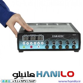 تصویر دستگاه فیزیوتراپی ( فارادیک ) توتال تنس 5 کاناله 10 برنامه 400 هرتز 