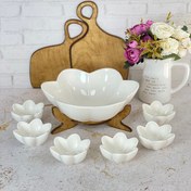 تصویر پیاله گل جنس سرامیک