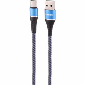 تصویر کابل تبدیل USB به USB-C آرسون مدل AN-CA10 Arson AN-CA10 USB to USB-C charging cable