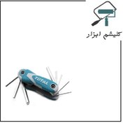 تصویر آلن چاقویی 6 گوش 8 عددی TOTAL 