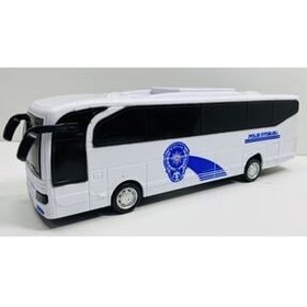 تصویر ماشین اسباب بازی پلیس اتوبوس 155 23 سانتی متر مالش Shem 