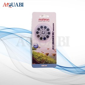 تصویر دماسنج نواری آکواریوم ماهیران مدل MT-C Adhesive Strip Thermometer Aquarium MT-C