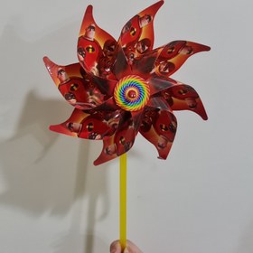 تصویر فرفره با رنگ ها و طرح های جذاب و متنوع 