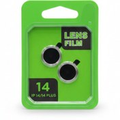 تصویر محافظ لنز دوربین iphone 14/14 Plus مدل رینگی شیشه ای آلومینیومی 