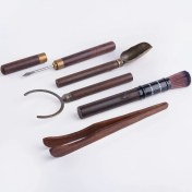 تصویر ابزار 5 تکه دم آوری چای چینی 