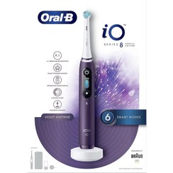 تصویر مسواک برقی اورال بی Oral-B iO Series 8 رنگ بنفش 